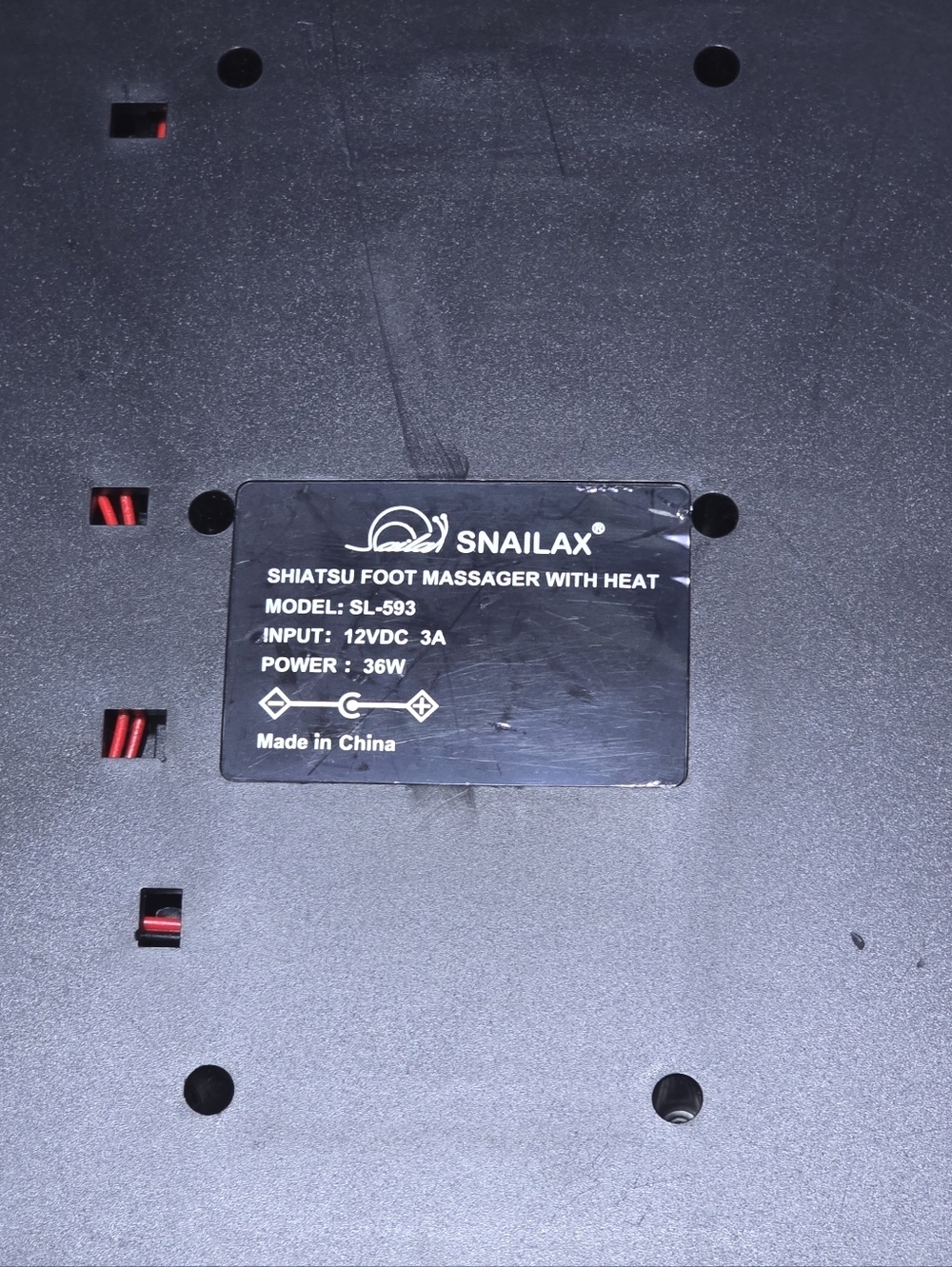 Snailax Shiatsu Foot Massager With Heat, Electric Foot Massager Machine For Plan - Picture 2 of 2